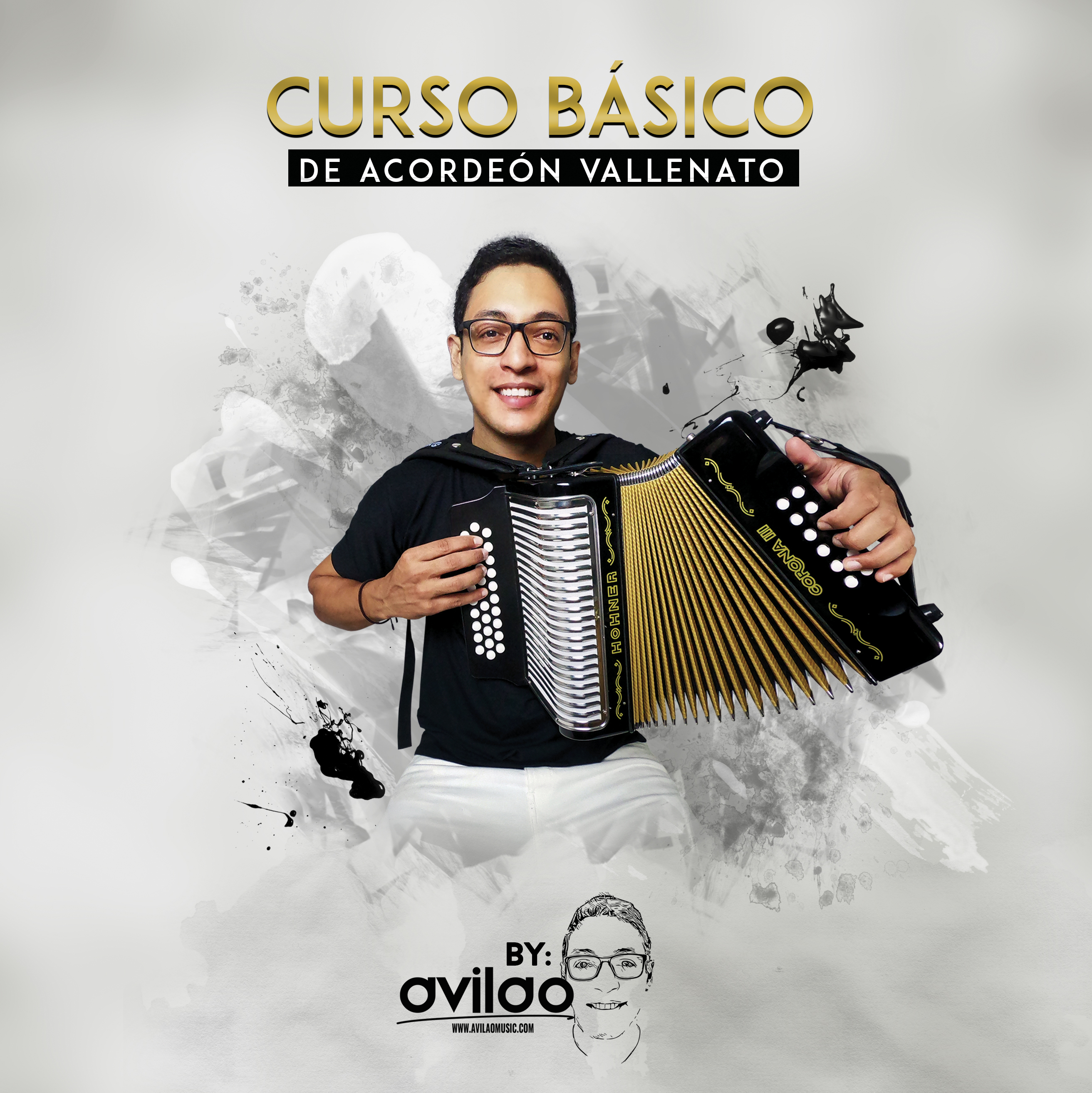 Imagen de portada para Curso online Curso Básico de acordeón Vallenato
