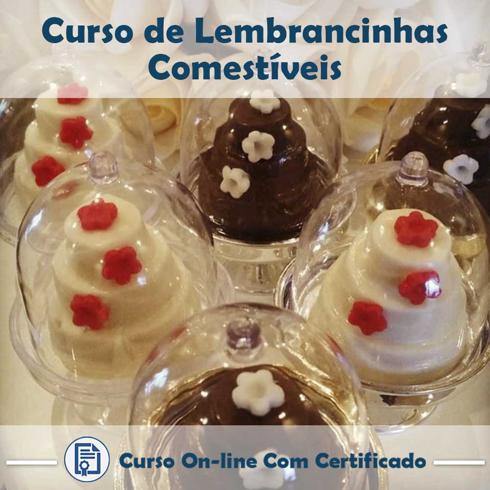 Curso online sobre Lembrancinhas Comestíveis