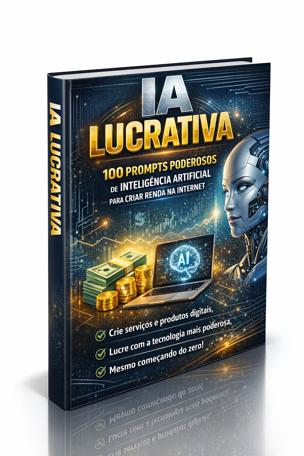 100 Prompts de IA para Conteúdo e Vendas: Seu Negócio Digital Facil...