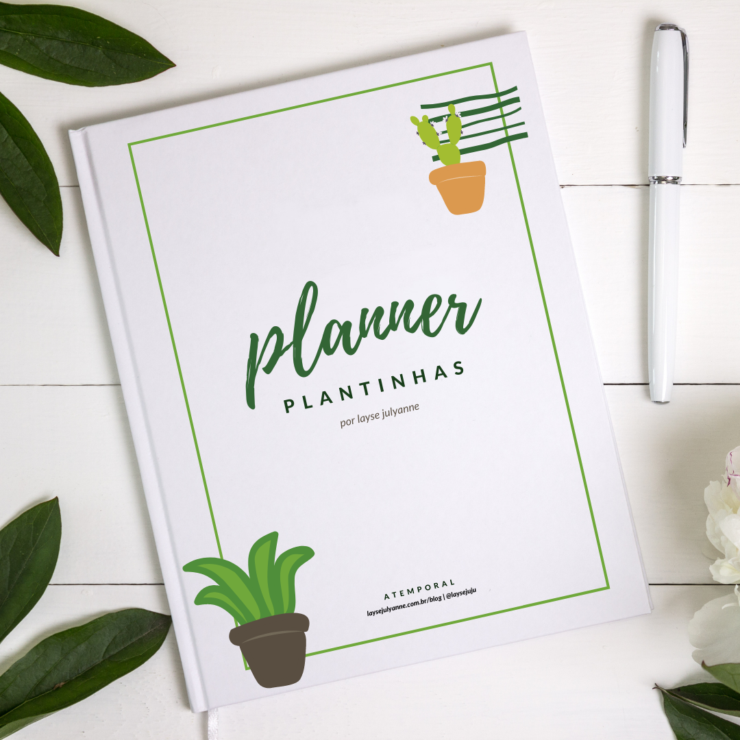 Planner Plantinhas - Atemporal