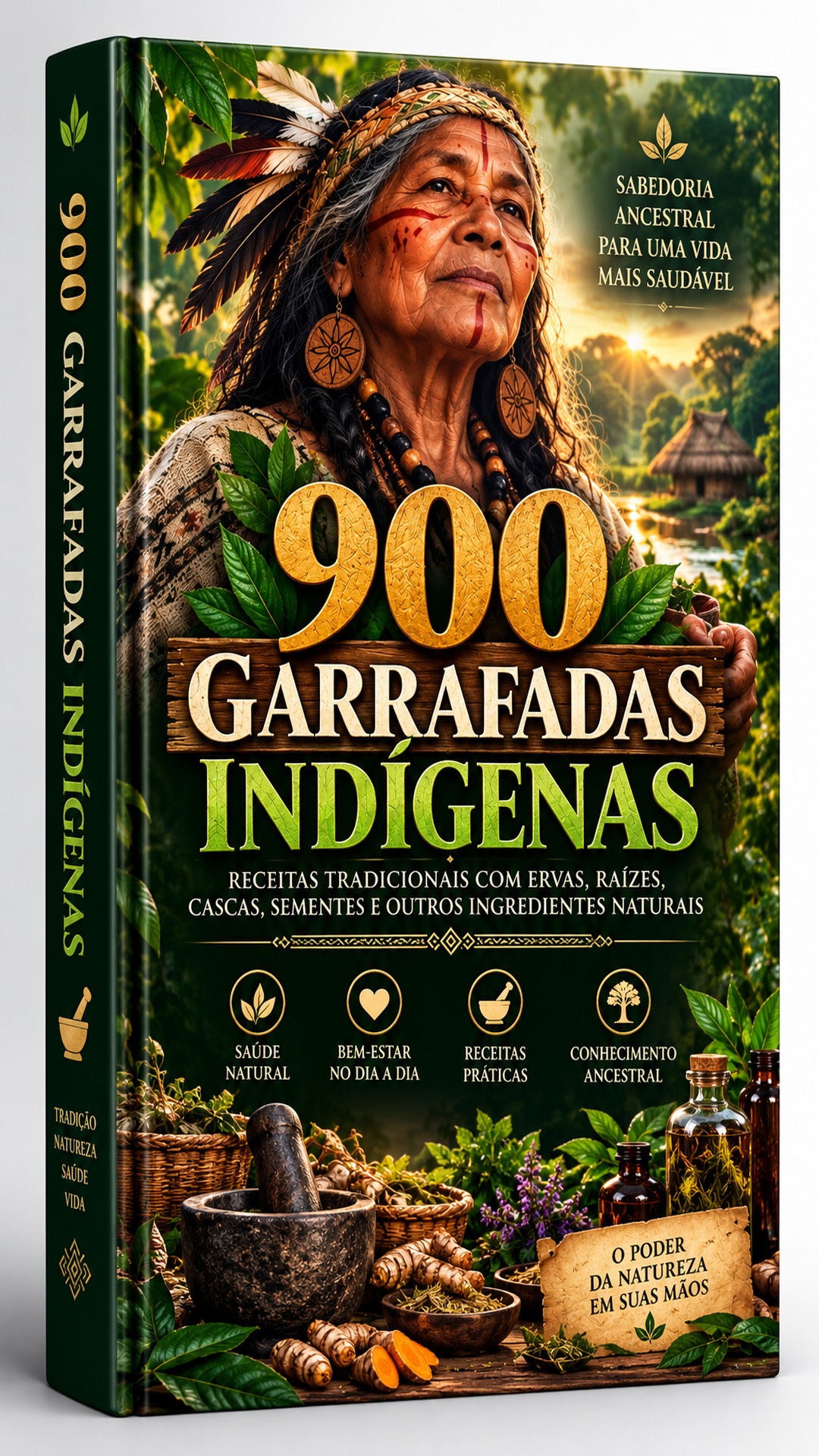 Capa do Ebook 900 Garrafadas Indígenas