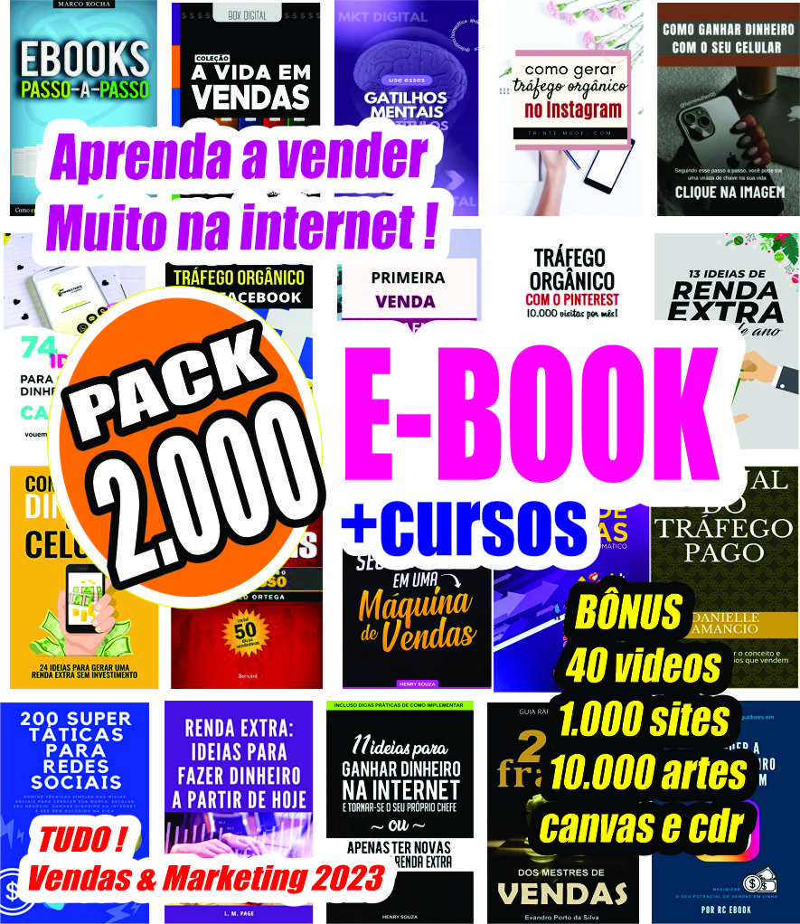 MARKETING DIGITAL & VENDAS ONLINE + BÔNUS 10.000