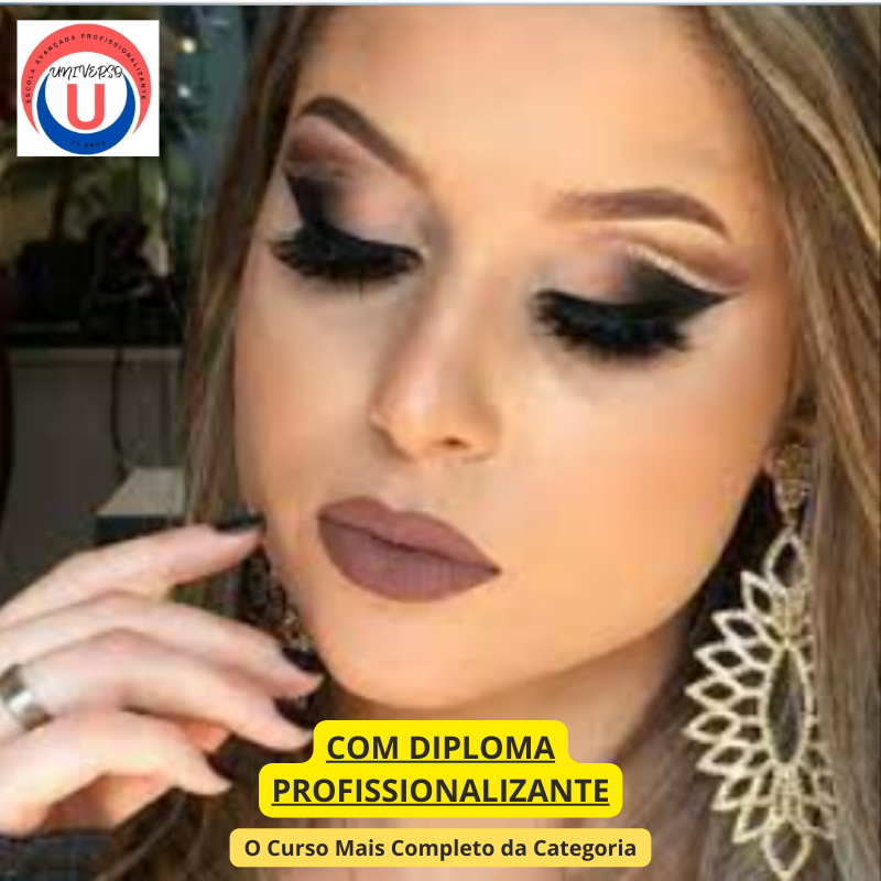 Imagem de capa para o Curso online Designer de Cílios & Sobrancelha Com Certificado Profissionalizante