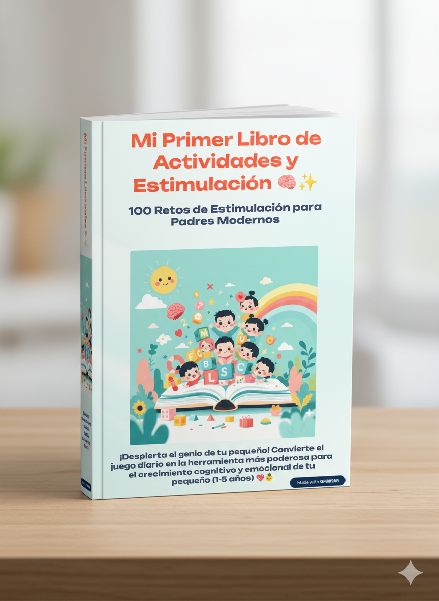 Mi Primer Libro de Actividades y Estimulación; 100 Retos de Estimul...