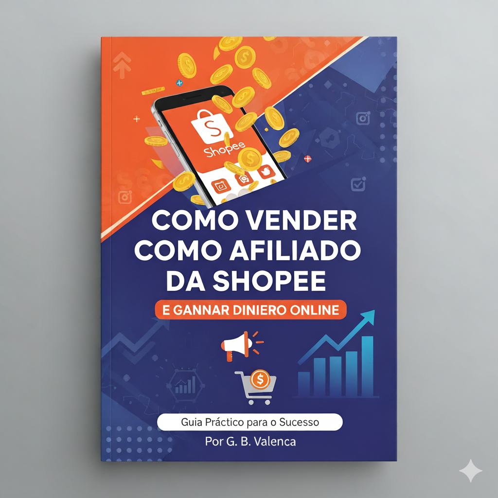 Ebook: Como Vender como Afiliado da Shopee e Ganhar Dinheiro Online