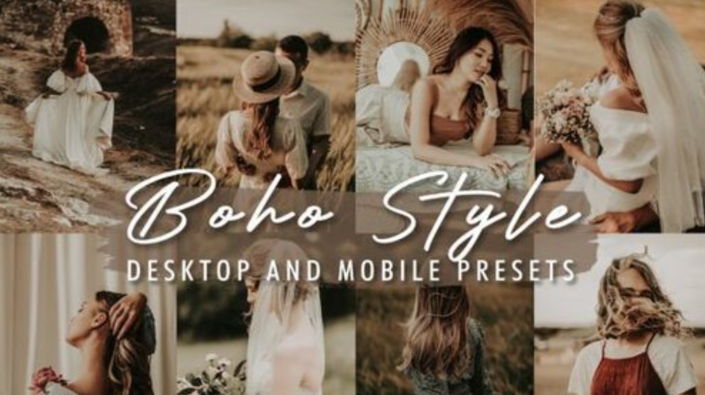Boho Style Lightroom Presets