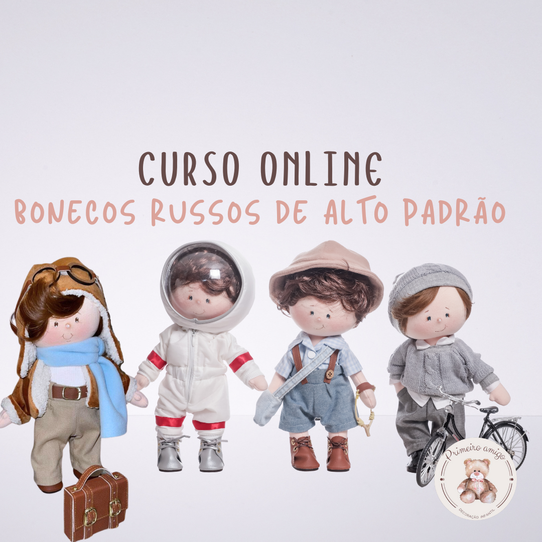 Curso Bonecos de Alto Padrão