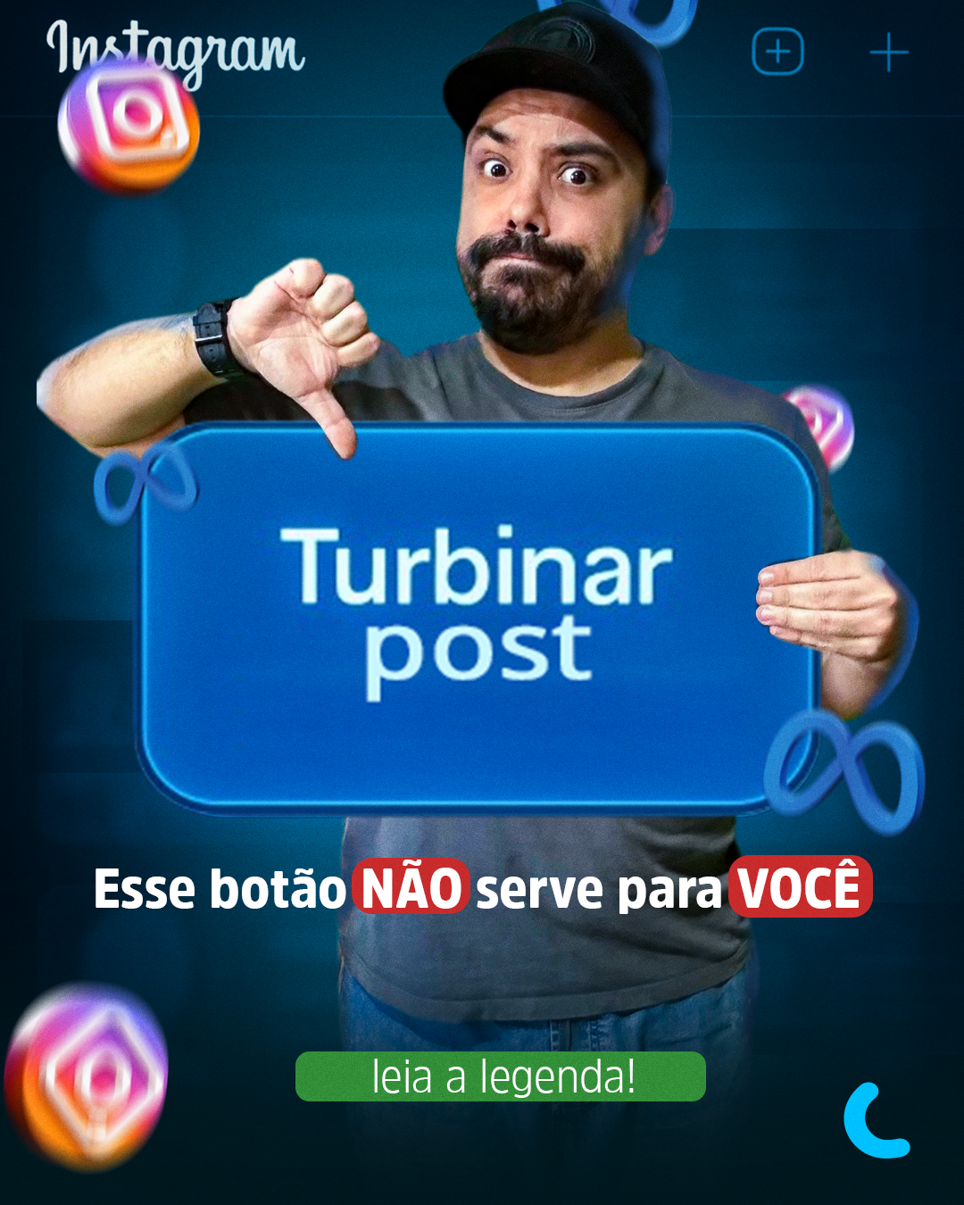 Turbinar post - Esse botão não serve para você - Julio Oliveira | H...