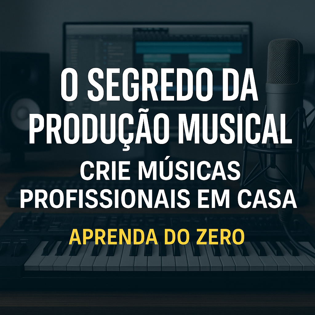 O Segredo da Produção Musical: Crie Músicas Profissionais em Casa