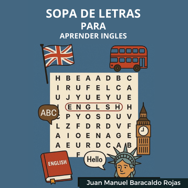 Ing Letras Sopa de letras para aprender Ingles Vol1,2,3 - Ing, Juan Manuel Bar...