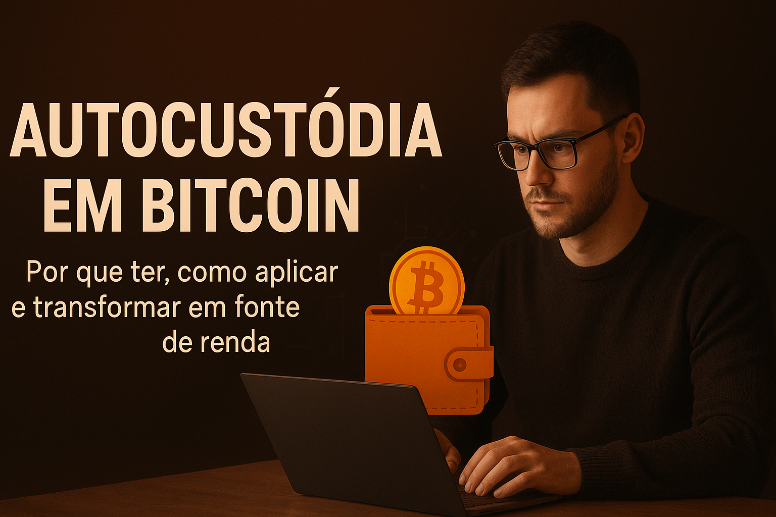 Curso: Autocustódia em Bitcoin: Por que ter, como aplicar e transformar em fonte de renda