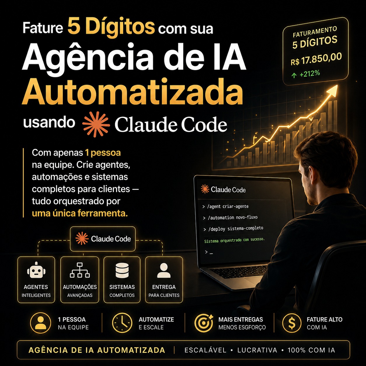Curso Agência IA Automatizada com Claude Code - Rafael Castro | H...