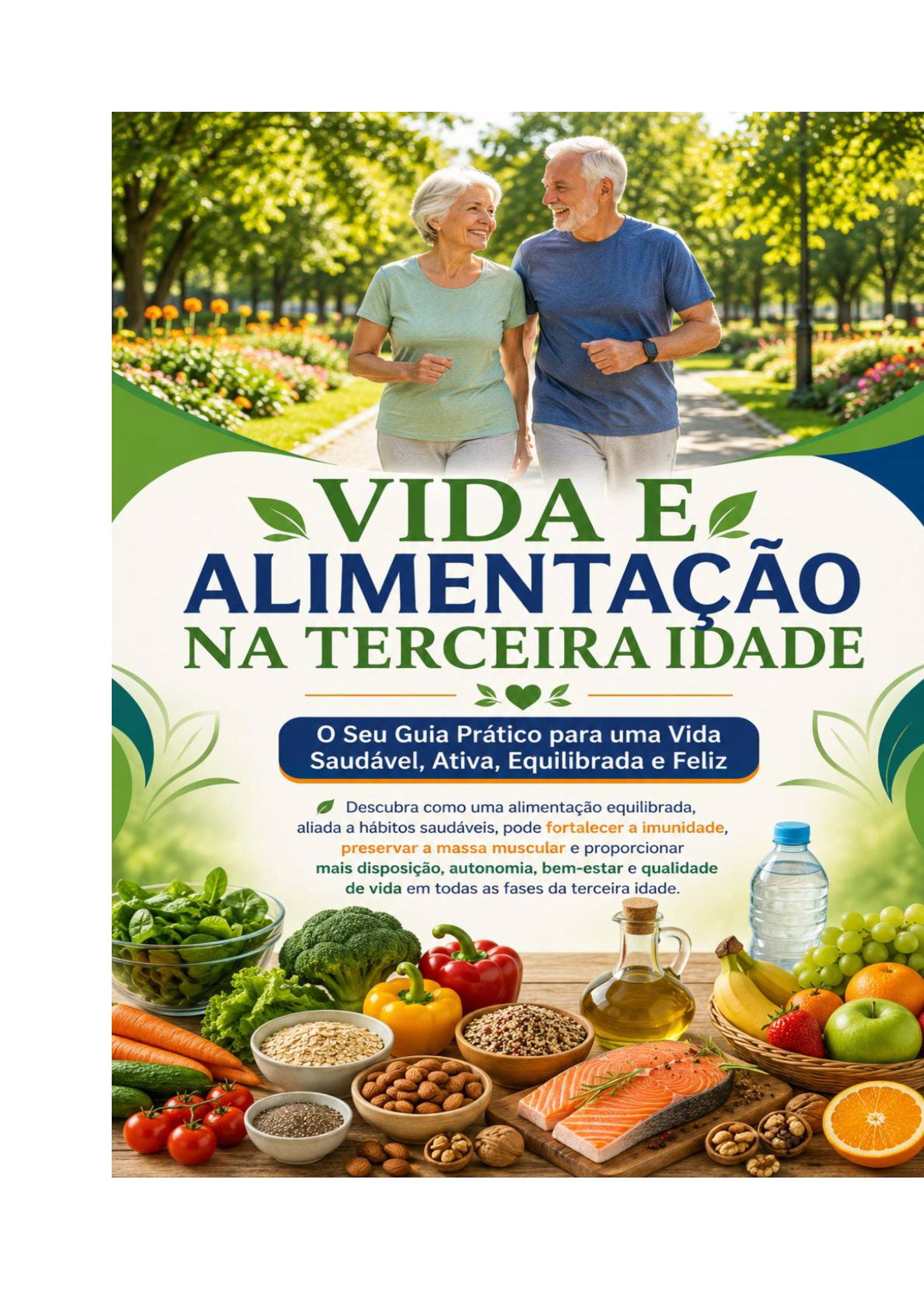 Capa do e-book Vida e Alimentação na Terceira Idade