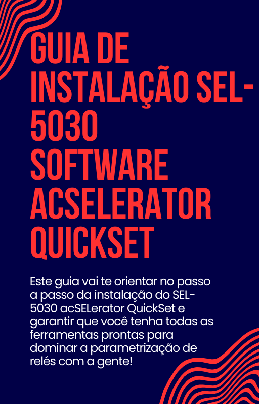 Sel Quick Set GUIA DE INSTALAÇÃO SEL- 5030 SOFTWARE ACSELERATOR QUICKSET - N L So...