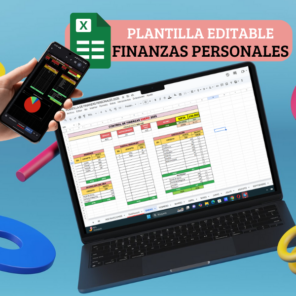 Plantilla para Control de FINANZAS PERSONALES - Rossana Perez | Hot...