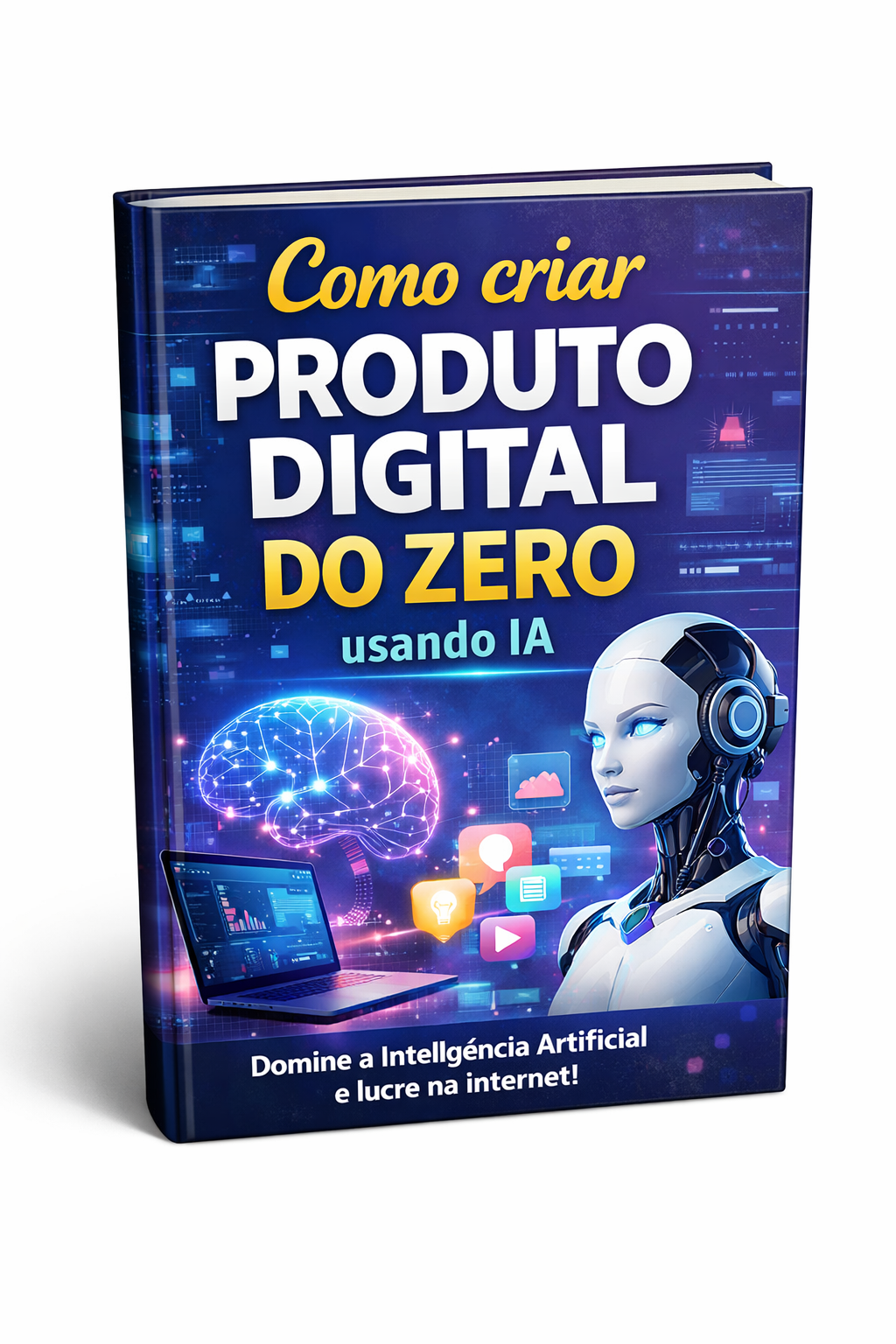 Como criar produto digital do zero usando IA - Método renda extra ...