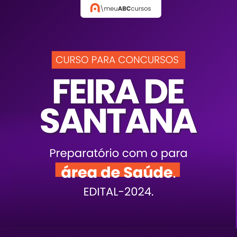 FEIRA DE SANTANA: BÁSICO DE SAÚDE - Meu ABC Cursos e Consultorias