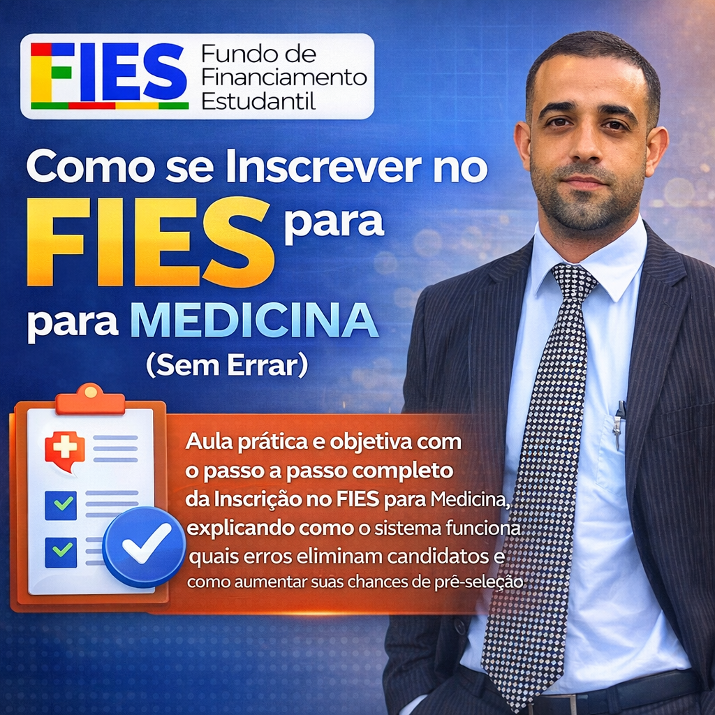Como se Inscrever no FIES para Medicina (Sem Errar)