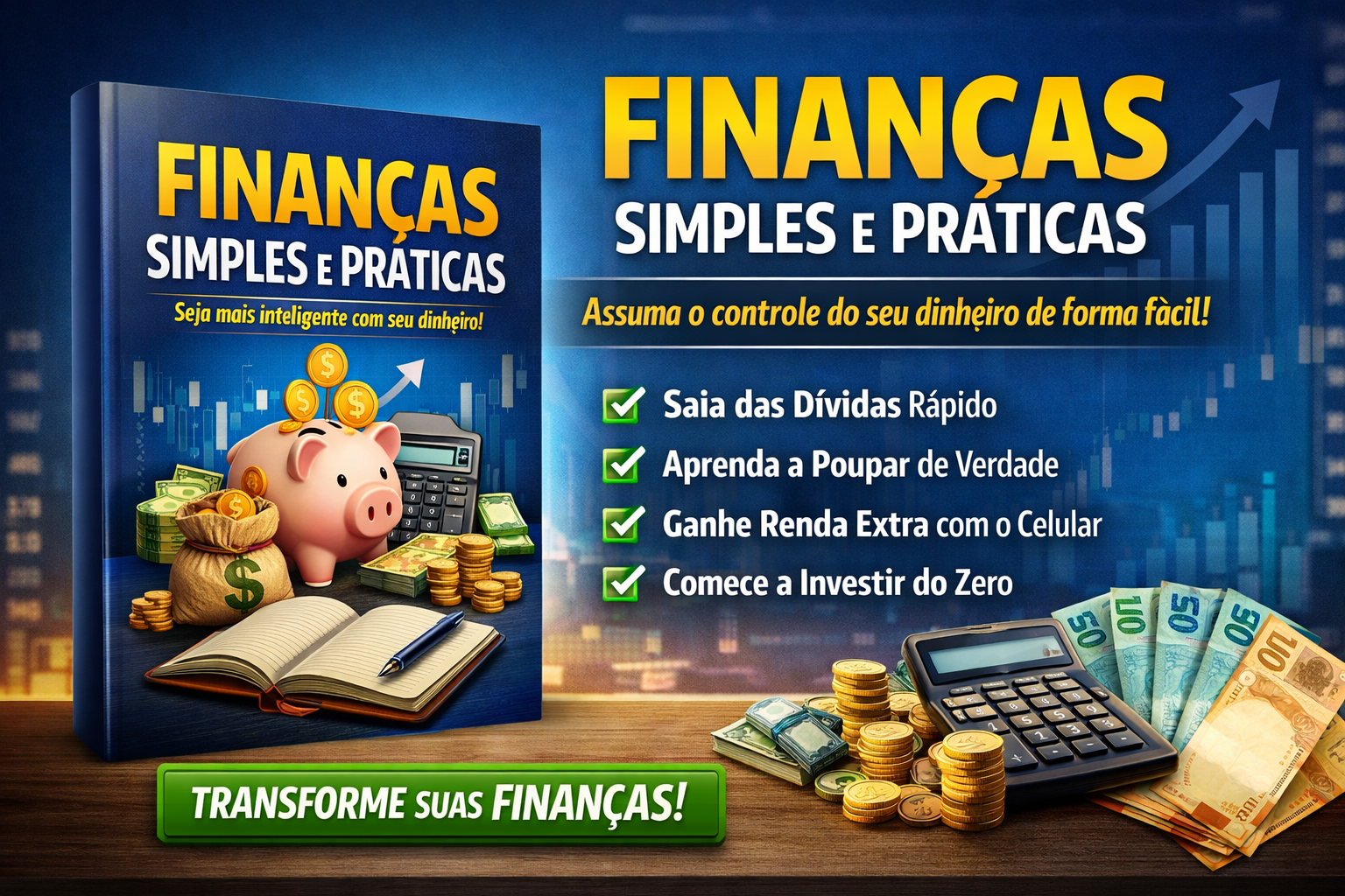Finanças Simples e Práticas; Como Organizar seu Dinheiro e Começar ...