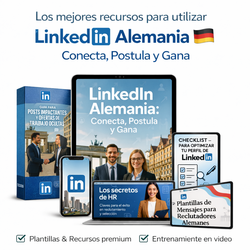 LinkedIn Alemania: Conecta, Postula y Gana - Jasmin Zinssmeister