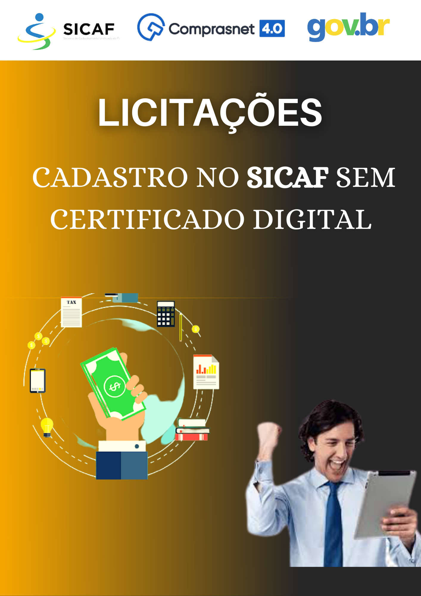 Sikaf Licitações - Cadastro no Sicaf sem certificado Digital