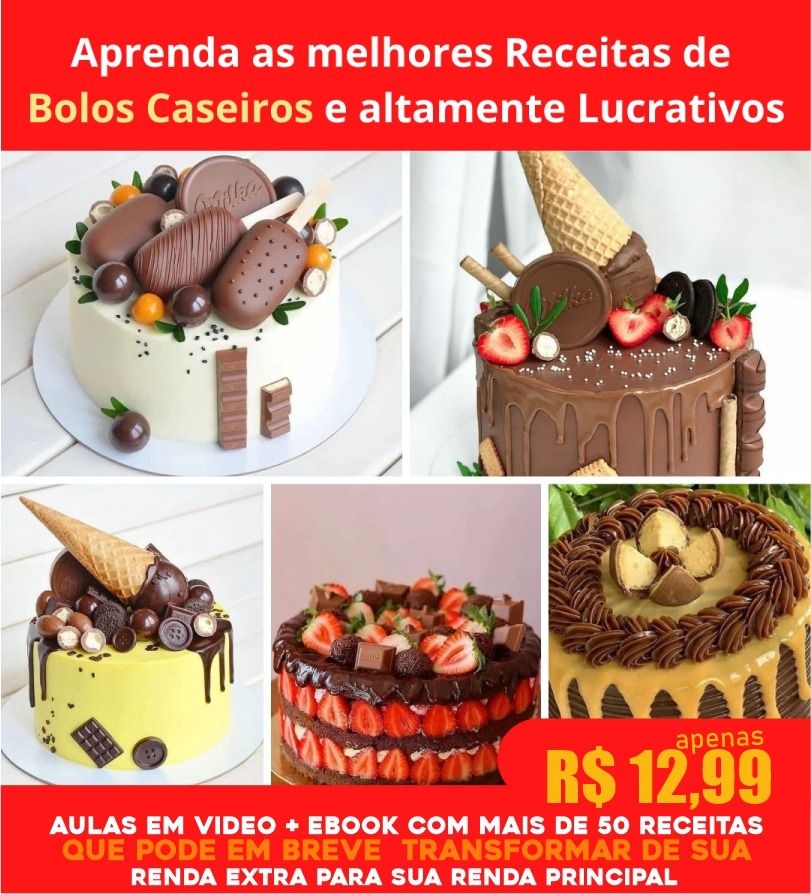 Imagem de capa para o Curso online LUCRANDO COM BOLOS CASEIROS DA VOVÓ NITA.