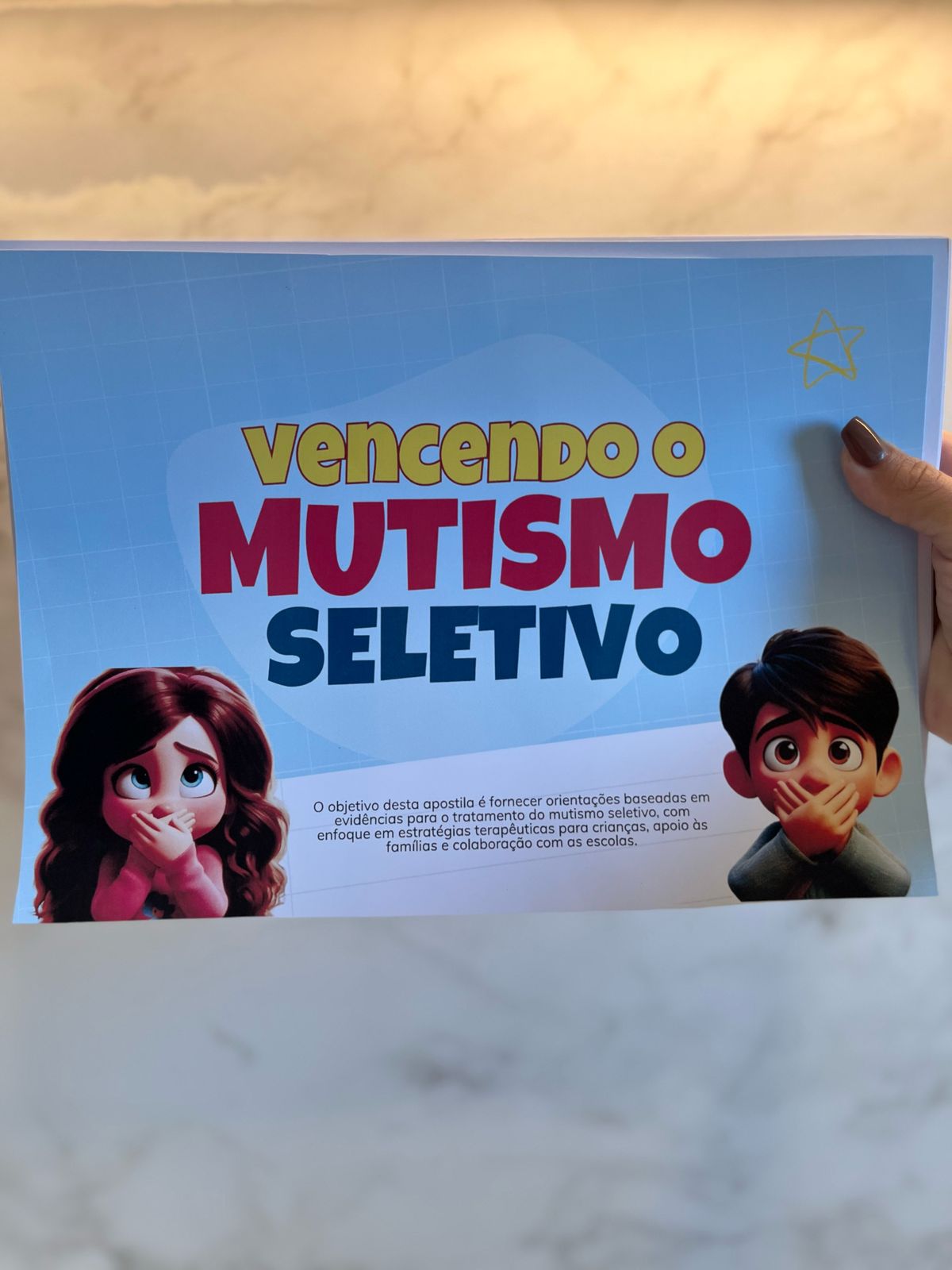Apostila Vencendo o Mutismo Seletivo