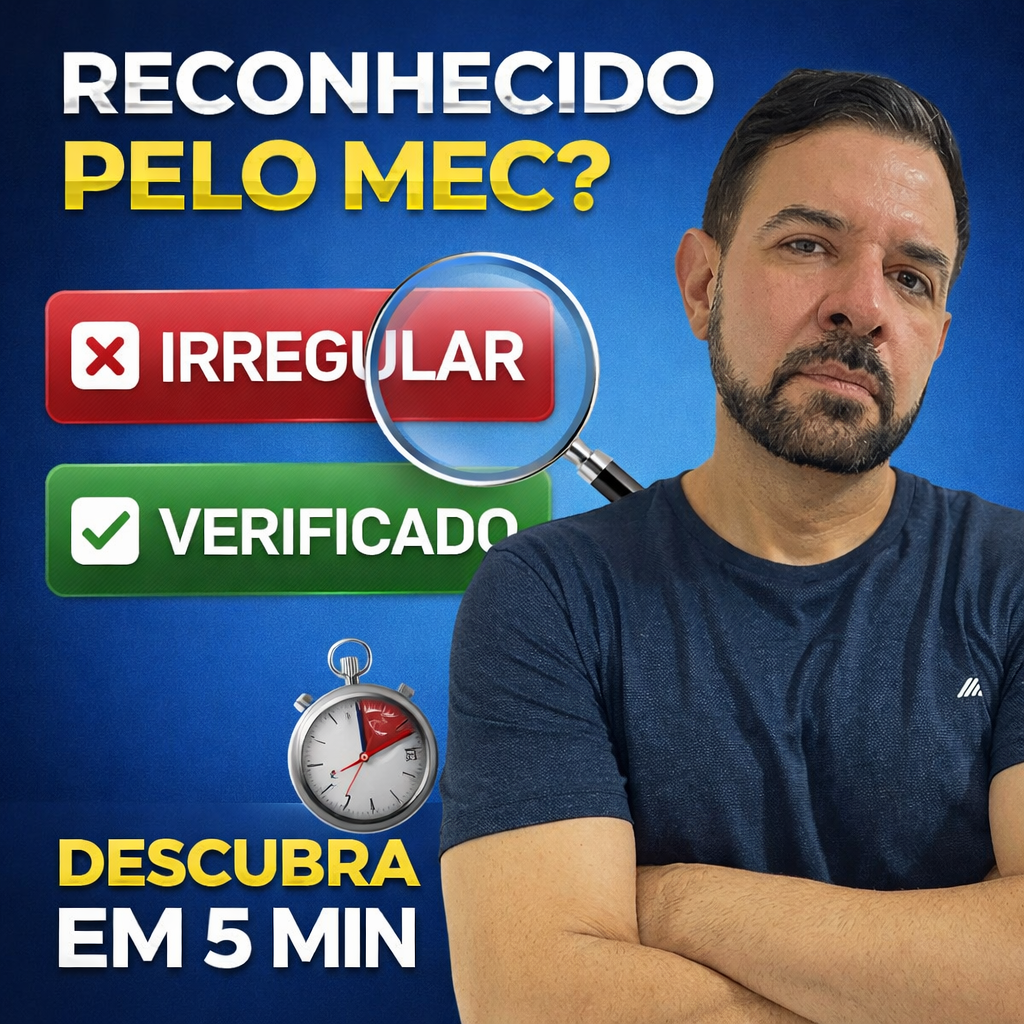Em 5 Minutos, Descubra se seu Curso é Reconhecido pelo MEC — Antes ...