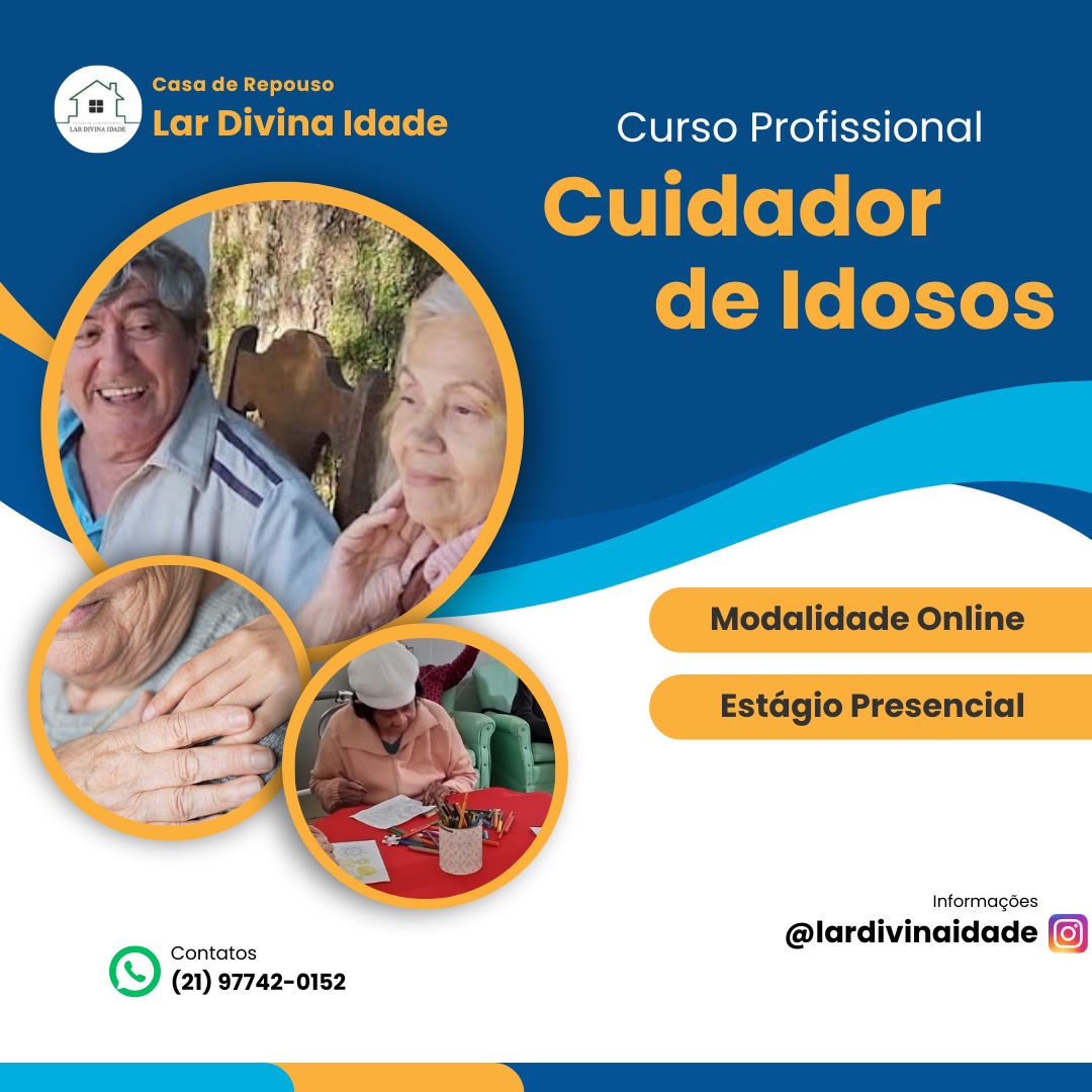 Curso Cuidador de Idosos - Estágio Presencial