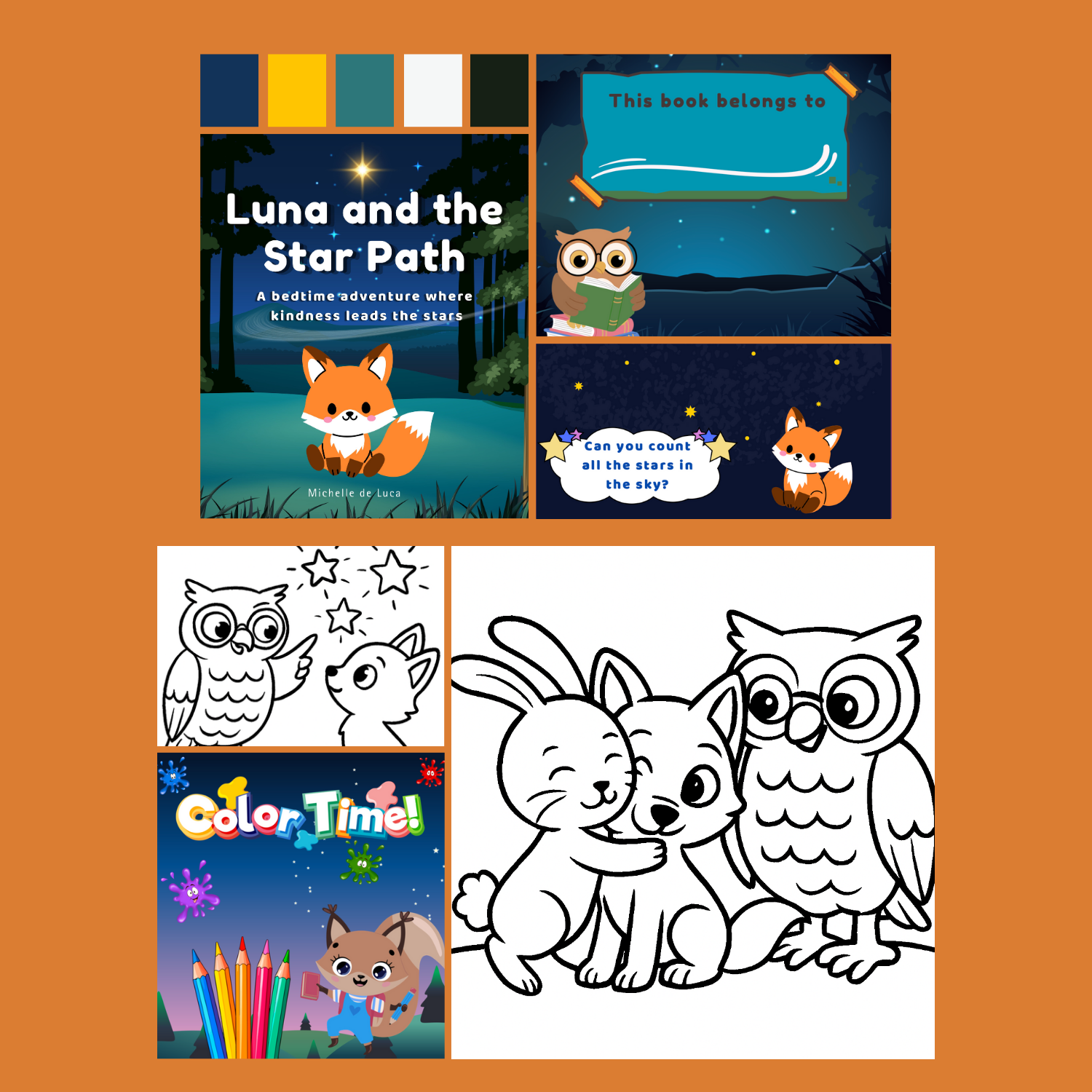 Luna and the Star Path: A bedtime adventure where kindness leads the stars