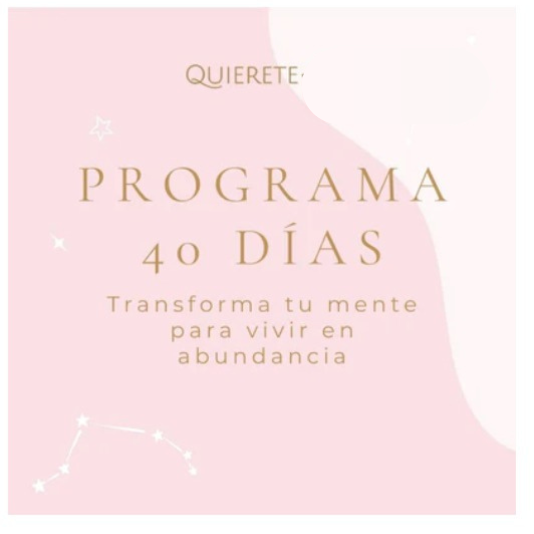 40 días para Transformar tu mente para vivir en Abundancia + PDF