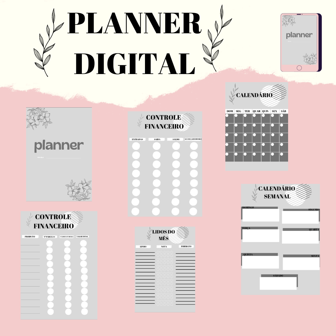 planner digital Thailane ladislau sanches morisco Hotmart