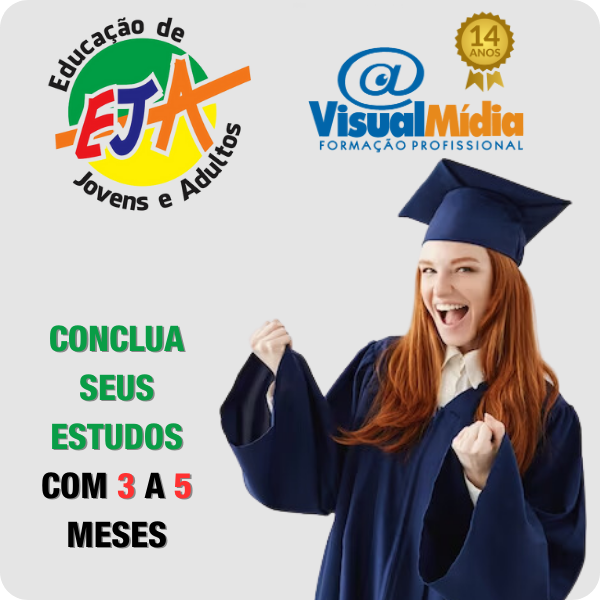 Supletivo EJA da Visual Mídia - Ronaldo | Hotmart