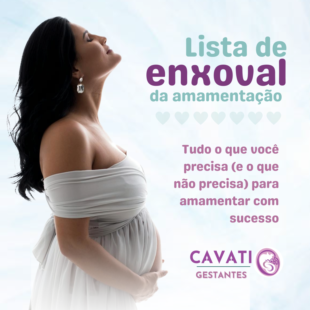 Lista de Enxoval da Amamentação - Cavati Consultoria | Hotmart
