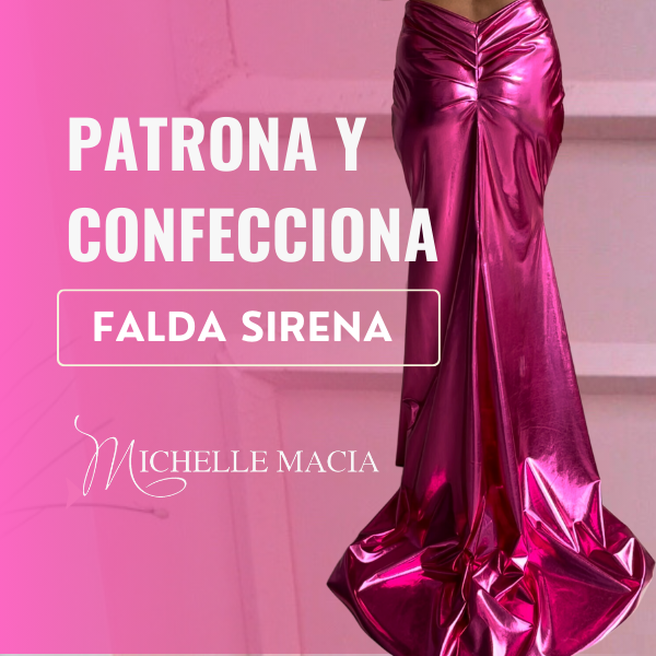 Milagros Falda Entallada Estilo Sirena