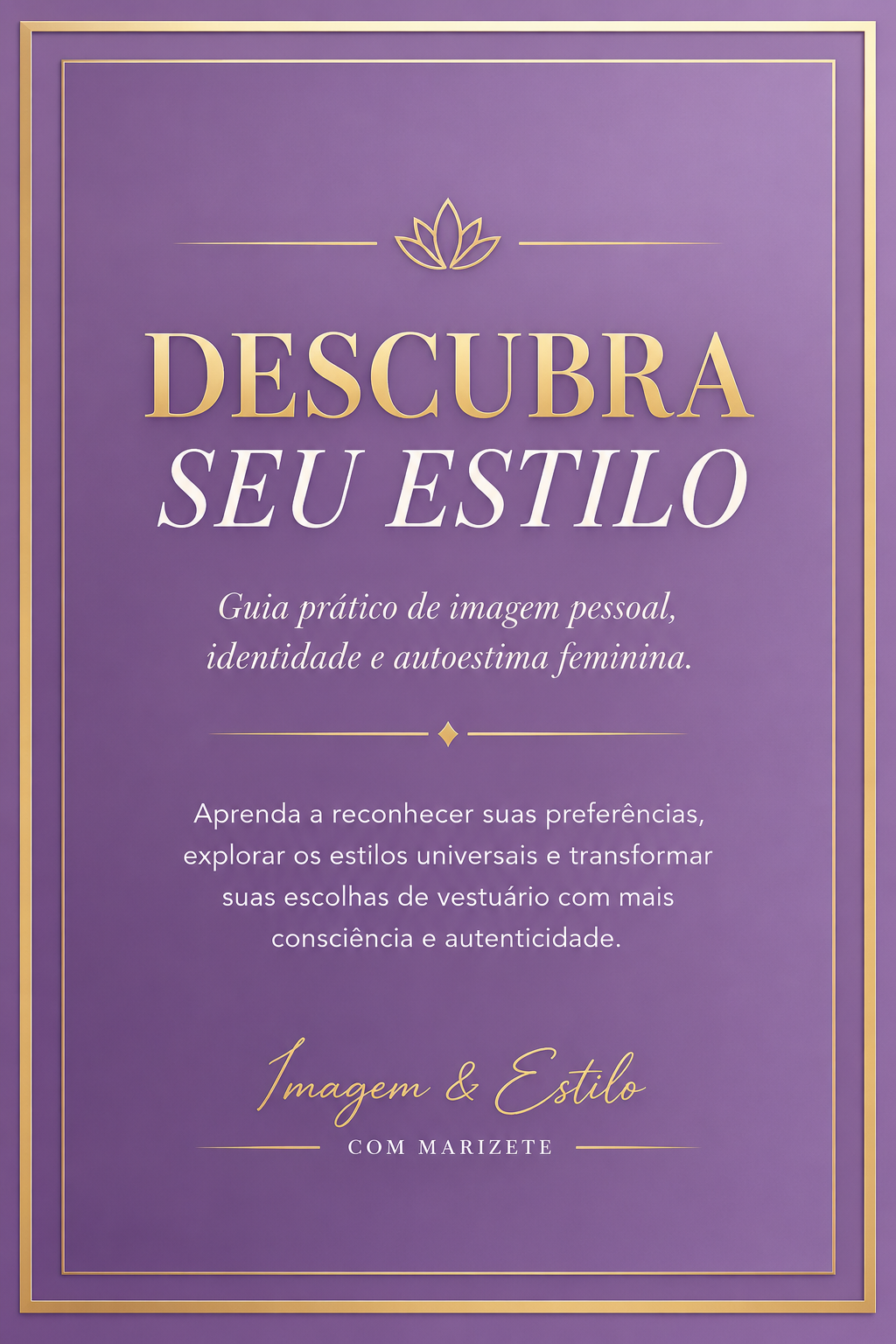 Capa do E-book Descubra Seu Estilo