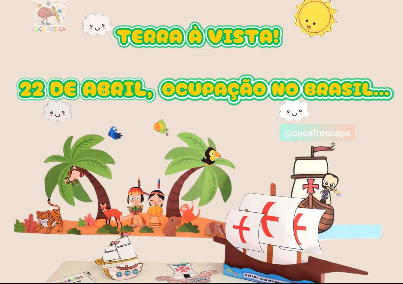 Imagem de capa para o Ebook Combo Tiradentes e Descobrimento (ocupação) do Brasil