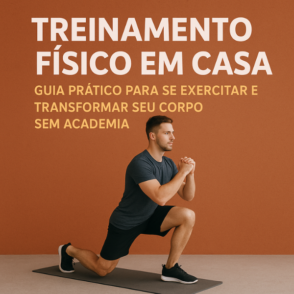 TREINAMENTO FÍSICO EM CASA: GUIA PRÁTICO PARA SE EXERCITAR E TRANSFORMAR SEU CORPO SEM ACADEMIA