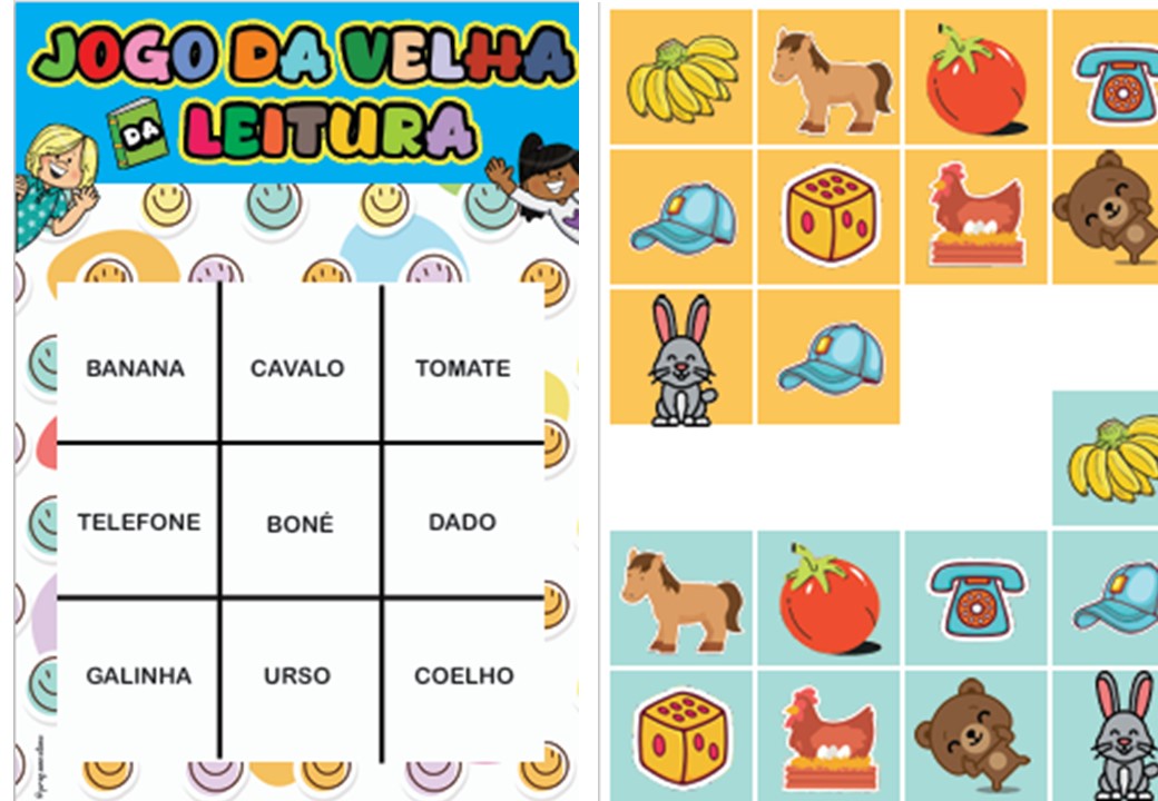 JOGO DA VELHA DA LEITURA - Ana Cristina de Jesus Pimenta | Hotmart