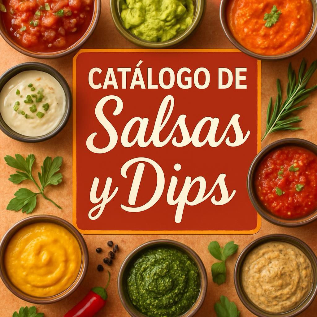 Salsas Rit Catálogo de Salsas y Dips | Hotmart