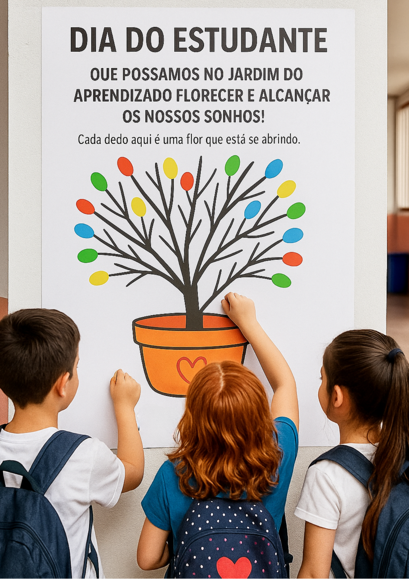 Cartaz Interativo Dia do Estudante - Rosangela da Rocha | Hotmart