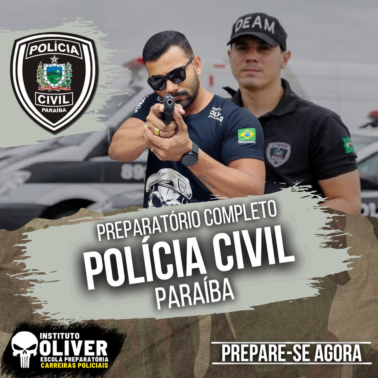 Imagem de capa para o Curso online 👮‍♂️Preparatório Completo POLÍCIA CIVIL da Paraíba 👮‍♂️ PC-PB - Instituto Óliver 