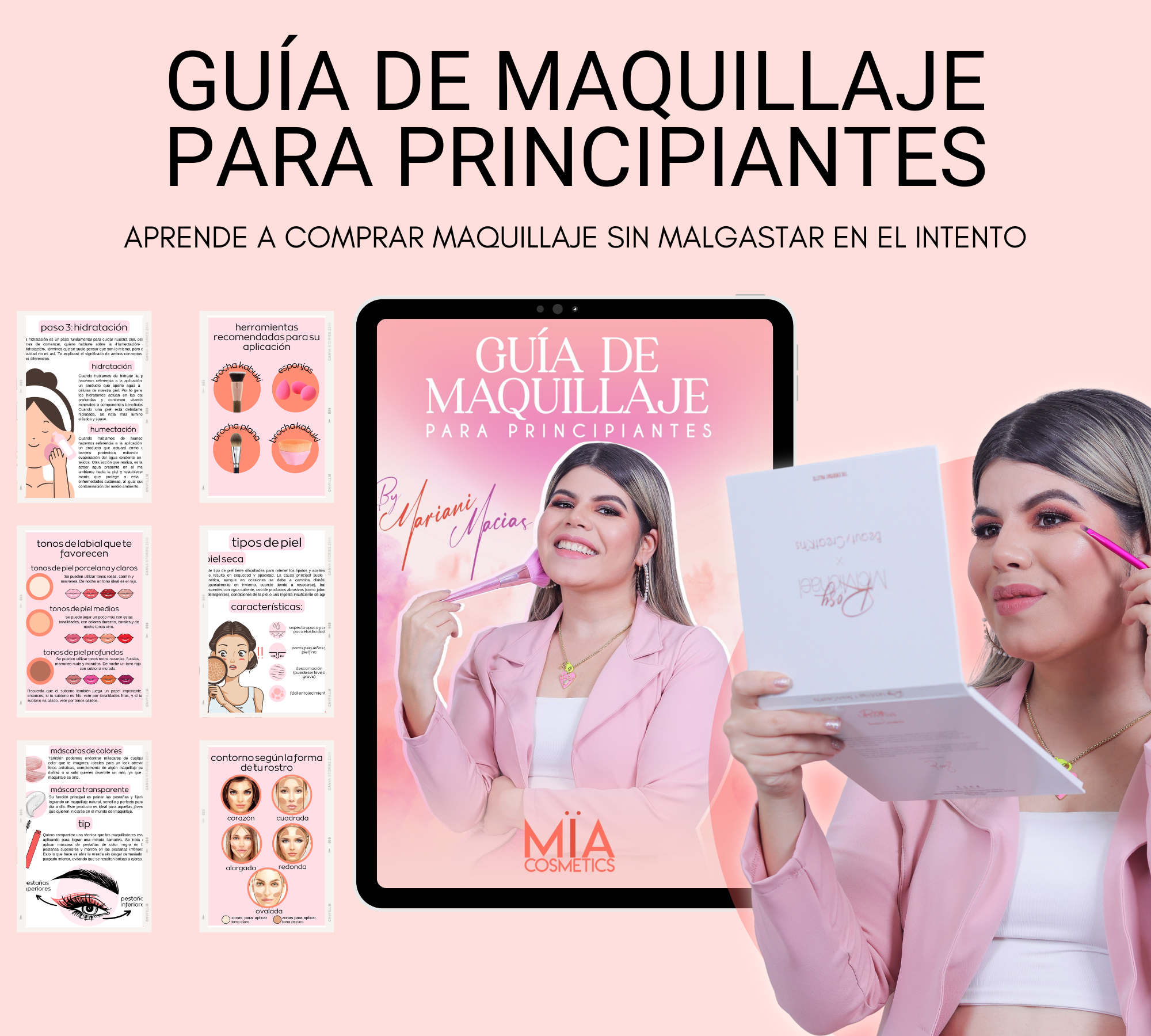 Guía de maquillaje para principiantes - Kristian Macias | Hotmart