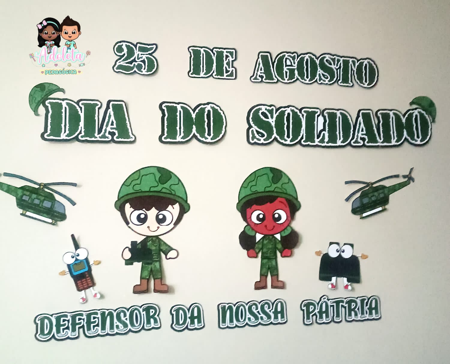 Imagem de capa para o Ebook Painel Dia do Soldado 