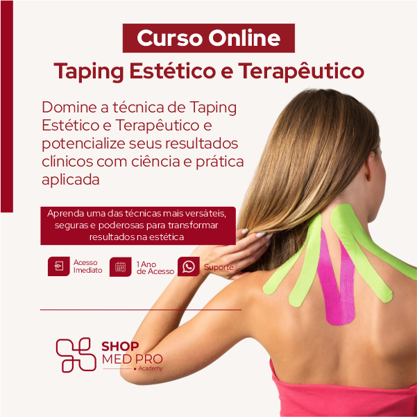 Curso Online de Taping Estético e Terapêutico