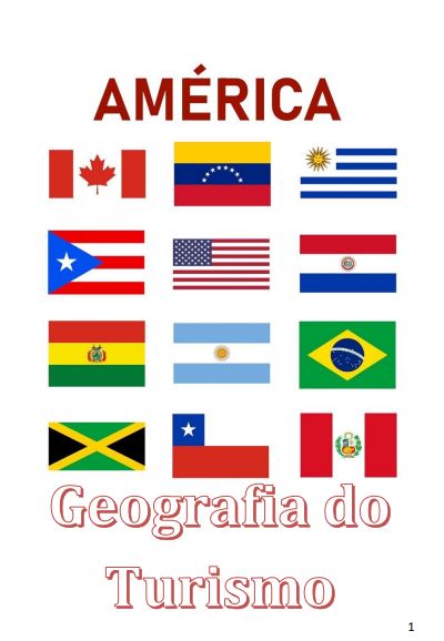 Imagem de capa para o Ebook TURISMO - Geografia do Turismo - AMÉRICAS