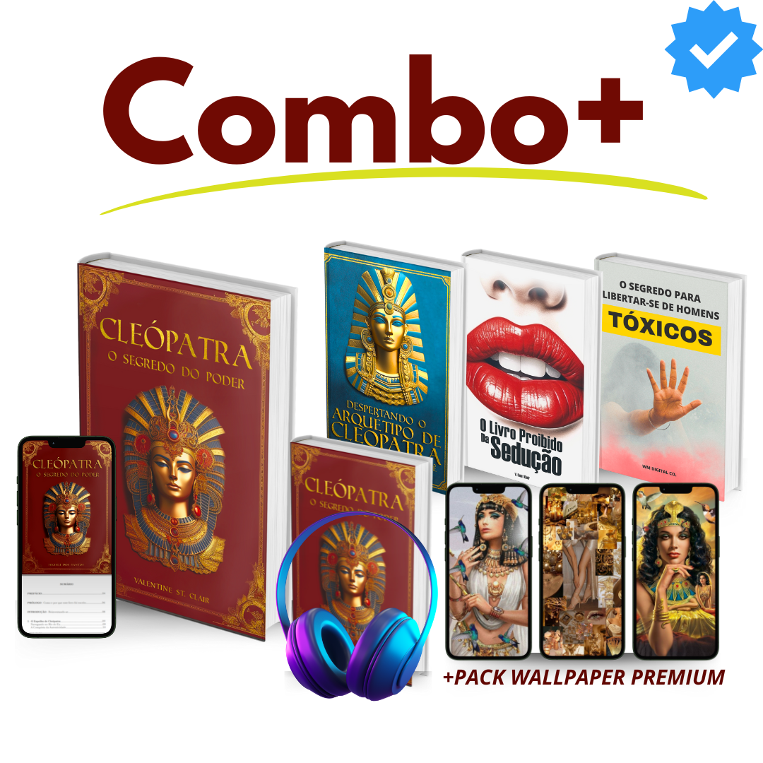 (Combo+) Ebook Cleópatra: O Segredo Do Poder + Áudiobook + 3 E-books ...