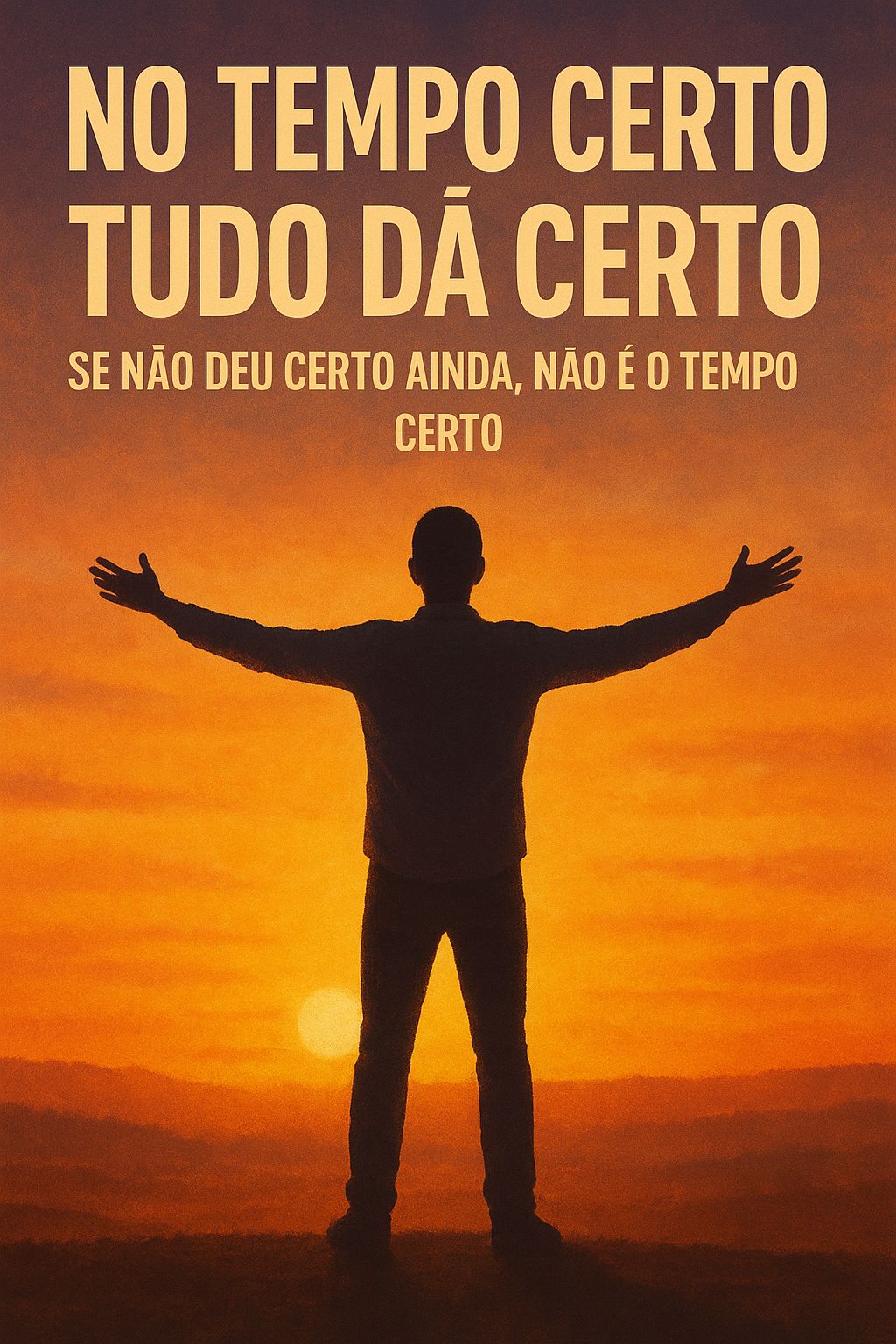 No Tempo Certo Tudo D Certo Se N o Deu Certo Ainda N o O Temp No Tempo Certo Tudo D Certo Se N o Deu Certo Ainda N o O Temp