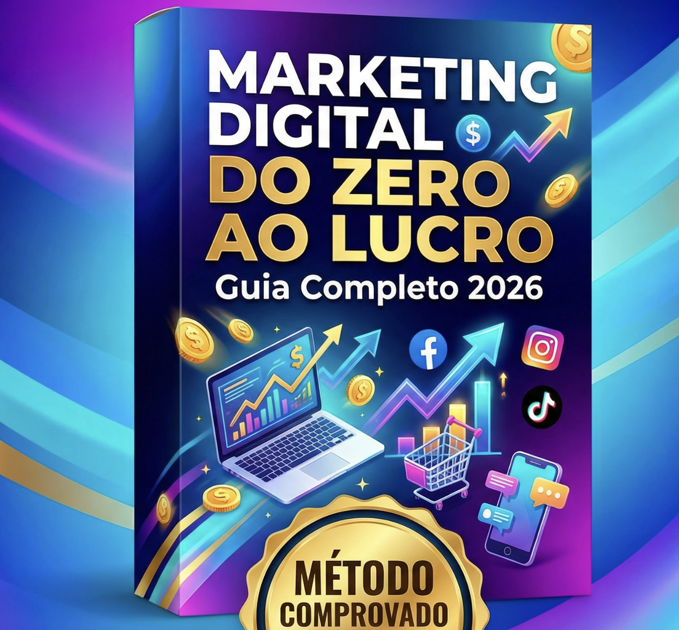 Marketing Digital do Zero ao Lucro - Guia Completo 2026 - Gaby Pond...