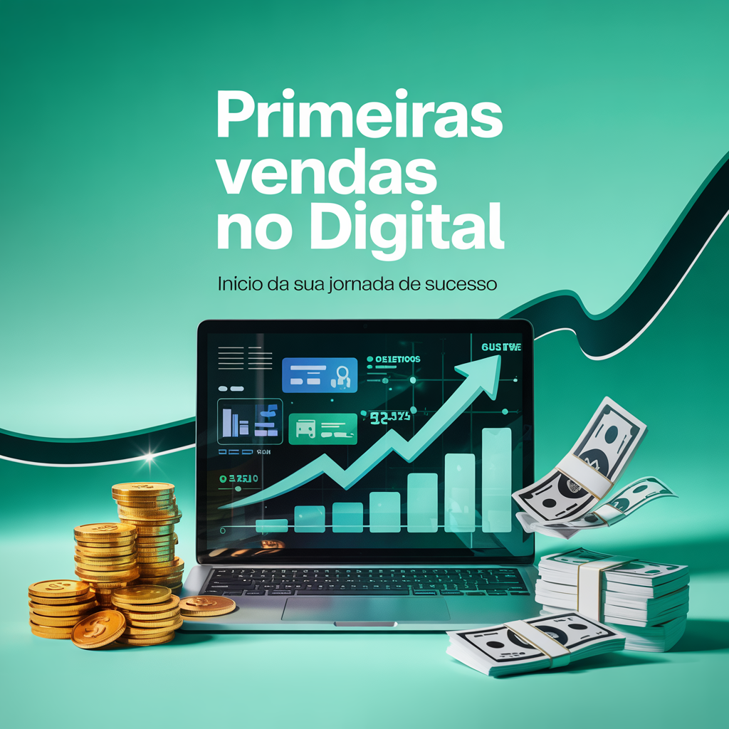 Imagem de capa para o Curso online Curso - Primeiras Vendas no digital